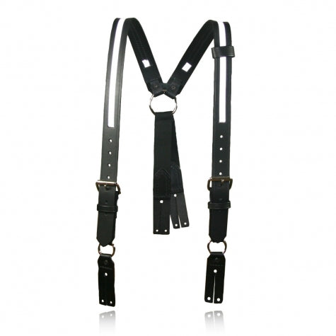 Firefighter's Suspenders- Reflective Button Attachment