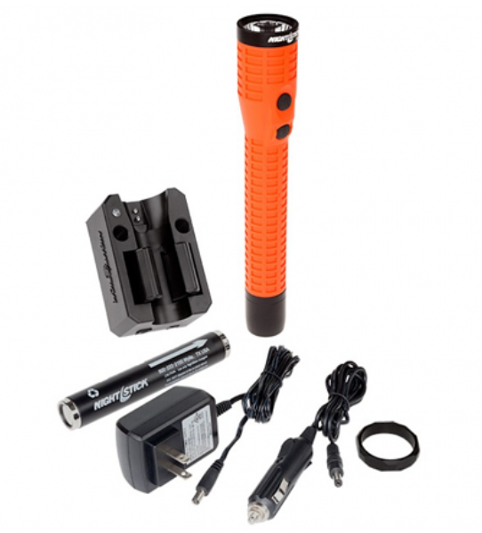 Nightstick Dual-Light - LED Rechargeable Flashlight w/Magnet